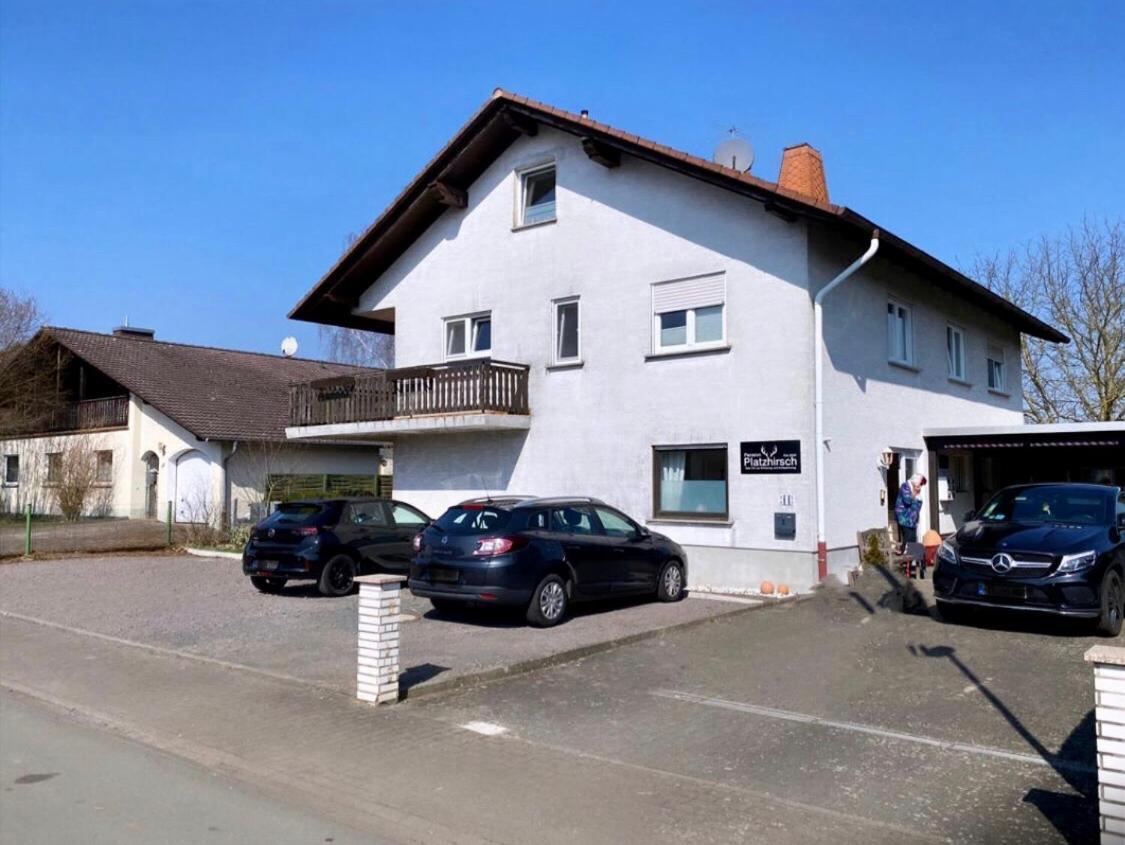 Pension Platzhirsch Mücke Exteriör bild