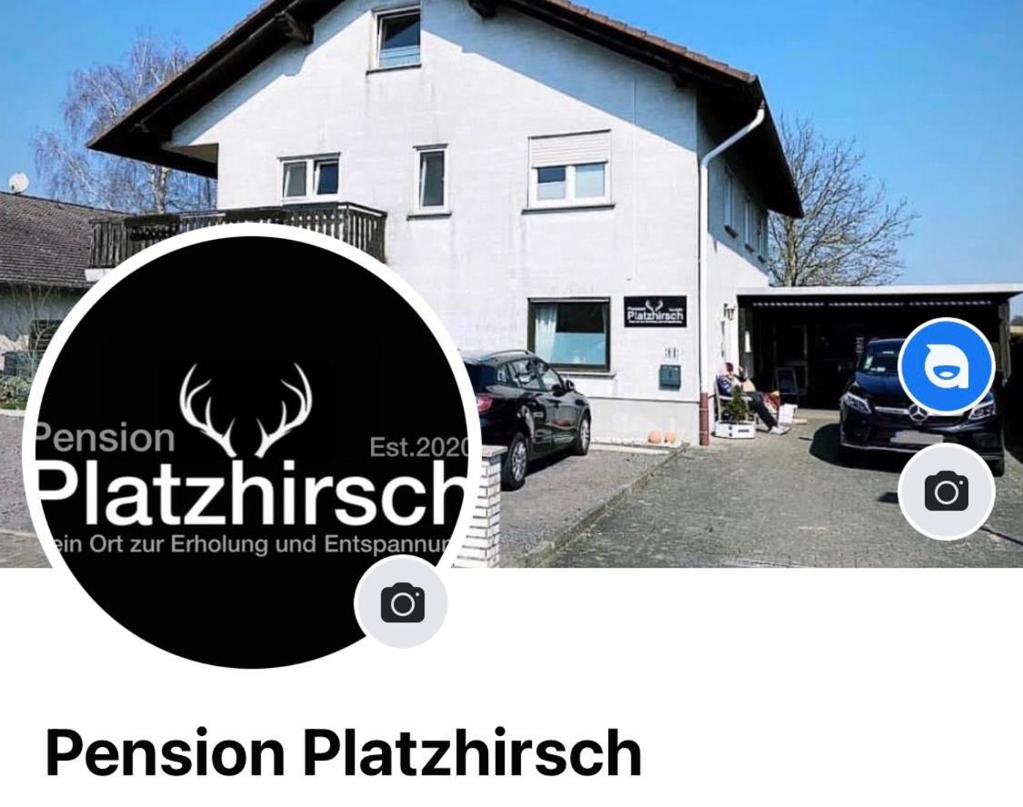 Pension Platzhirsch Mücke Exteriör bild